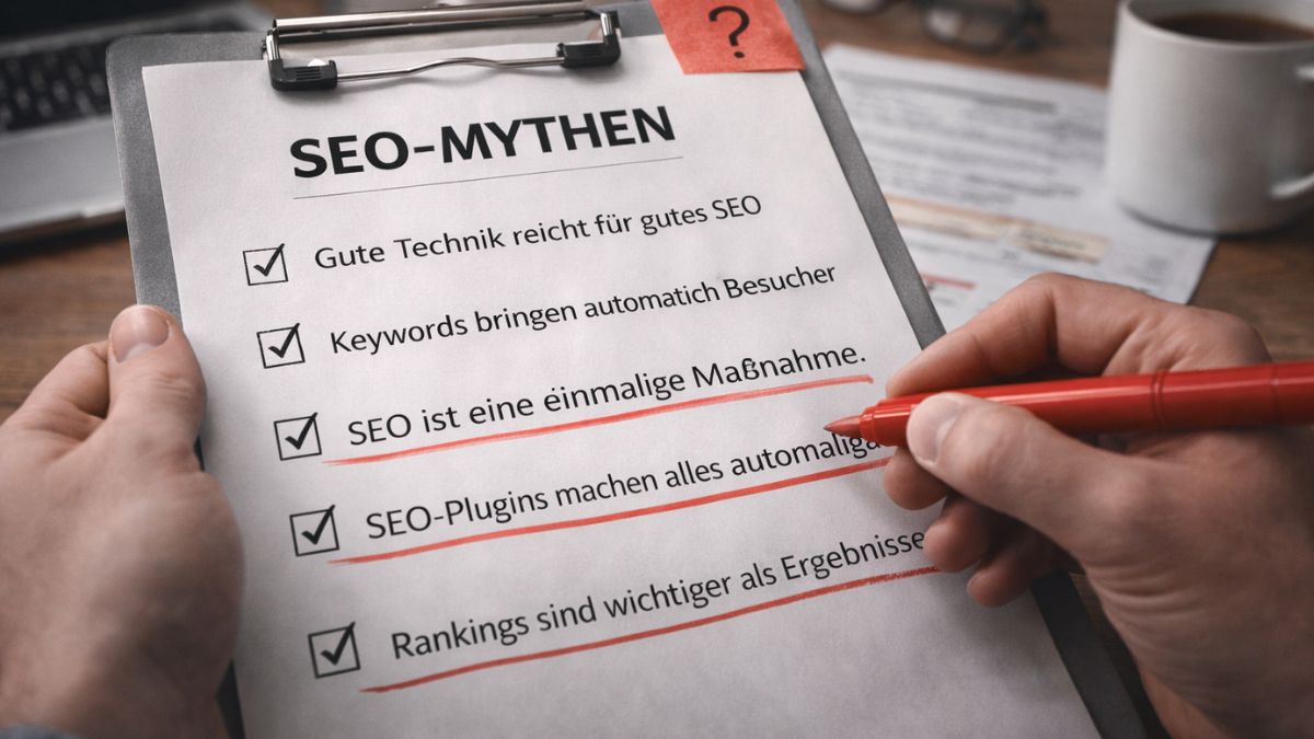 SEO-Mythen, die KMU Geld kosten